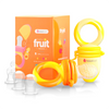 Baby Fruit & Food Feeder - Sunshine Orange & Lemonade Yellow